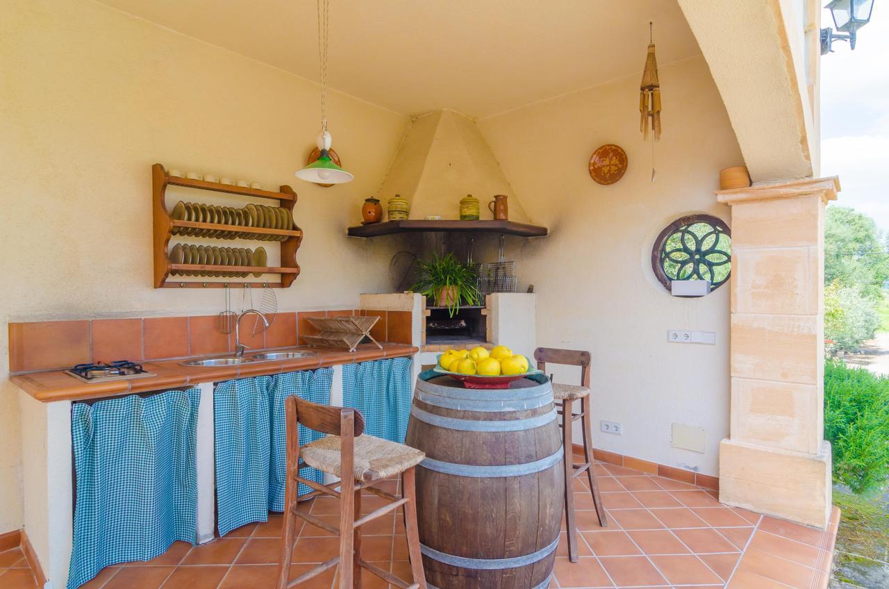Ses Covetes Villa Petra  Exterior foto